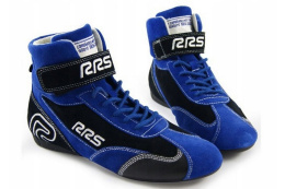 Buty zamszowe rajdowe RRS FIA niebieskie
