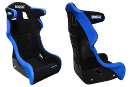 Fotel sportowy Bimarco FIA Phantom welur black-blue