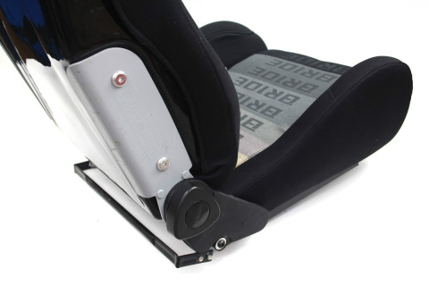 Fotel sportowy Bride Cuga black-grey