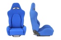 Fotel sportowy Drago blue materiał