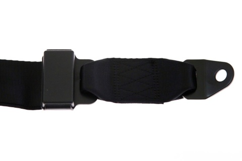 Pasy sportowe 4 punktowe Monza black E4