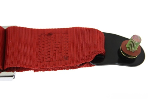 Pasy sportowe 4 punktowe Pro Sport red