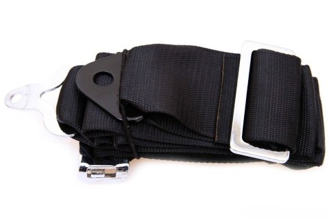 Pasy sportowe 4 punktowe Runner 3" black