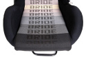 Fotel sportowy Bride K701 black