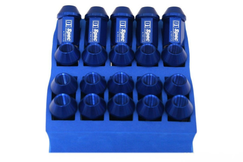 Nakrętki kute D1Spec 12 x 1.25 blue aluminium