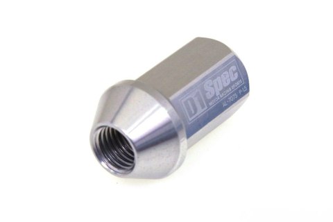 Nakrętki kute D1Spec 12 x 1.25 silver aluminium