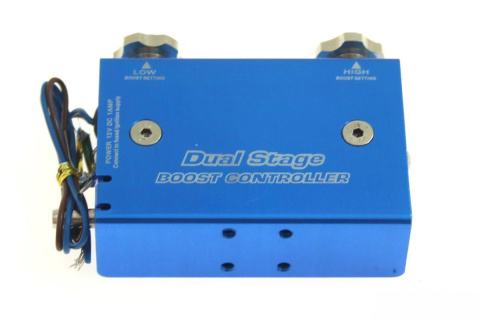 Zawór manual boost controller MBC TurboWorks BC11 electronic blue