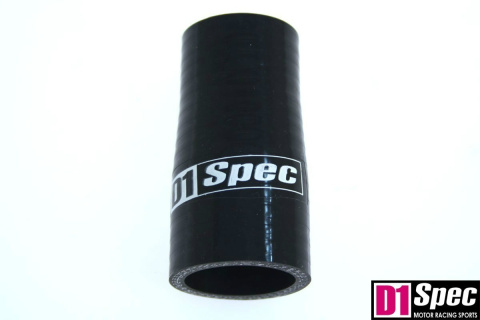 Redukcja silikonowa D1Spec black 19 - 25 mm