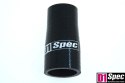 Redukcja silikonowa D1Spec black 19 - 28 mm