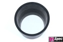 Kolanko silikonowe 45 st D1Spec black 10 mm
