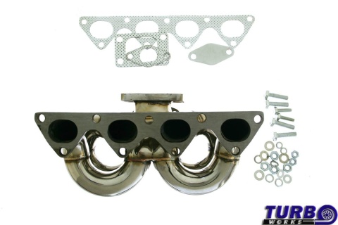 Kolektor wydechowy HONDA CIVIC B-seria TURBO Stalowy Profil