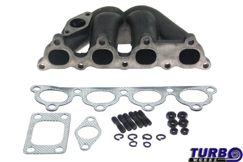 Kolektor wydechowy HONDA CIVIC D-seria TURBO Wastegate Żeliwny