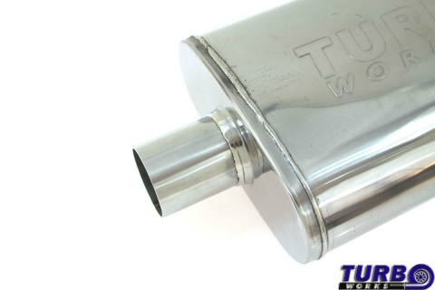 Sportowy tłumik środkowy 2" TurboWorks STAL 409SS