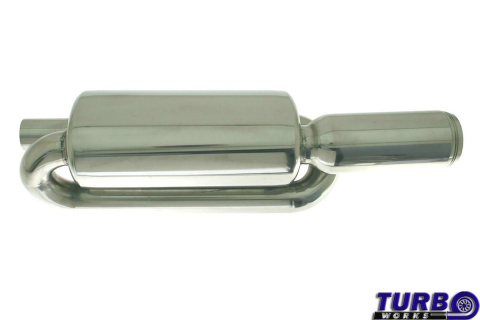 Tłumik TurboWorks TWIN LOOP Fi 90mm 2,5"