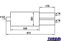 Tłumik TurboWorks Fi 2x76mm 2,5"