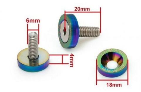 Śrubki uniwersalne EPMAN 6mm neo 8 szt.