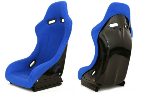 Fotel sportowy GTR Plus blue