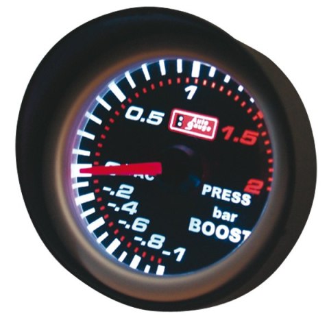 Zegar Auto Gauge Smoke 52mm CIŚNIENIA DOŁADOWANIA TURBO BOOST
