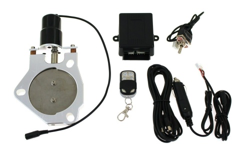 Przepustnica wydechu elektryczna 3,5" V-Band pilot + przełącznik