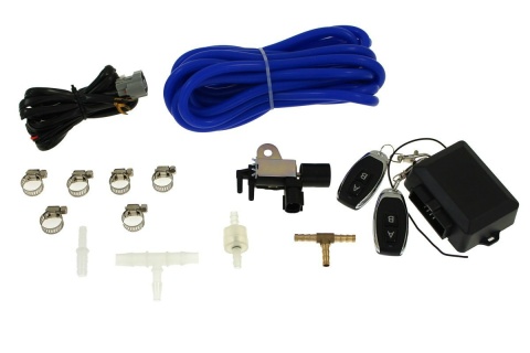 Przepustnica wydechu pnematyczna 60mm podciśnieniowa Vacuum Closed pilot zestaw