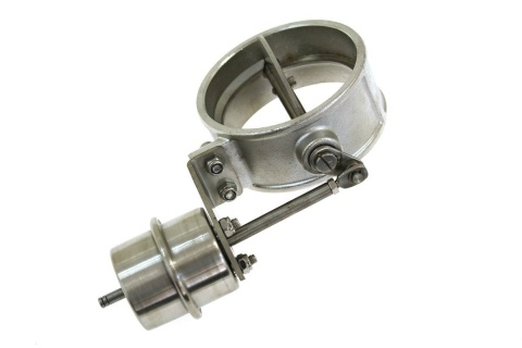 Przepustnica wydechu pnematyczna 63mm podciśnieniowa Vacuum Open pilot zestaw