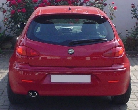 Tłumik Ulter ALFA ROMEO 147 2000-2009 hatchback 2,0i 120x80mm