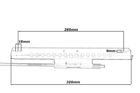 Mocowanie dolne fotela szyny pojedyncze z regulacją