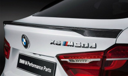 Dokładka klapy BMW F16 X6 carbon