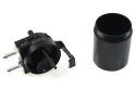 Oil catch tank TurboWorks 0,3l 10mm 15mm sitko + filtr PRO black