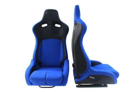 Fotel sportowy Monza Furio blue