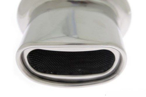 Tłumik TurboWorks OWAL Fi 145x79mm 2,5"