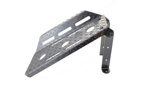 Podstopnica dla kierowcy RRS 300x120mm aluminiowa srebrna