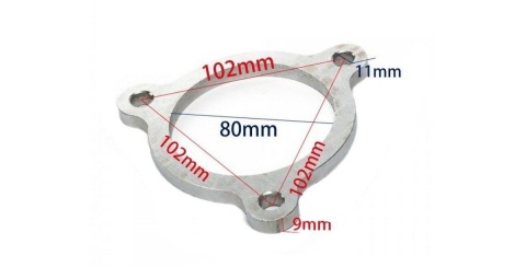 Flansza downpipe K04 Audi S3 8L 1.8T