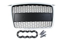 Grill AUDI A3 8P 2005-2008 RS-STYLE silver-black