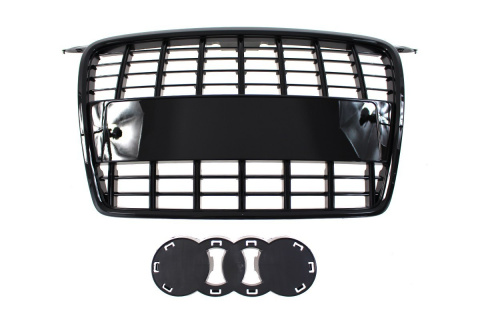 Grill AUDI A3 8P 2005-2009 S8-STYLE black