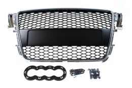 Grill AUDI A5 8T 2007-2010 RS-STYLE chrome-black PDC