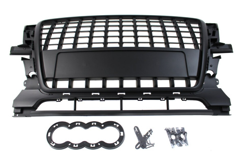 Grill AUDI Q5 8R 2009-2012 black PDC