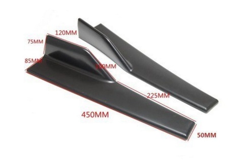 Uniwersalne lotki dokładki progów splittery 450mm