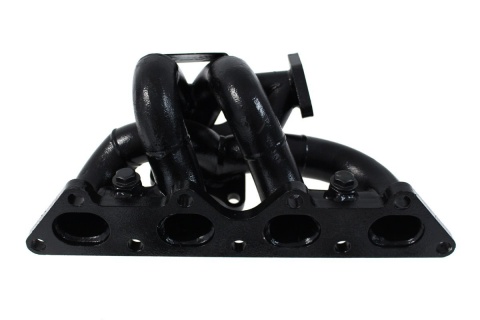 Kolektor wydechowy MITSUBISHI LANCER EVO 7-9 czarna stal