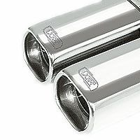 Tłumik Ulter NISSAN ALMERA TYP N15 1995-2000 hatchback 1,4i 2x80x65mm