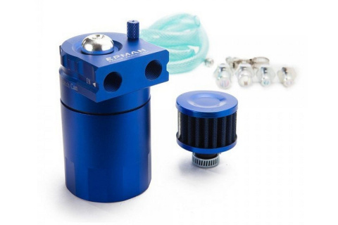 Oil catch tank EPMAN 0,3l 10mm 15mm + filtr PRO blue