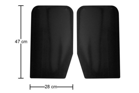 Błotochrony chlapacze Sparco czarne