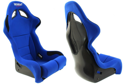 Fotel sportowy Bimarco FIA Futura welur black-blue
