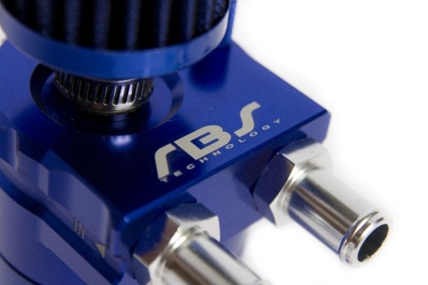 Oil catch tank RBS PRO 10, 15mm blue