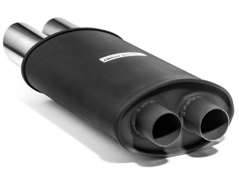 TŁUMIK SPORTOWYY 2x76mm BM SPORT