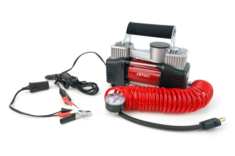 Kompresor samochodowy 12V 150 PSI dwutłokowy