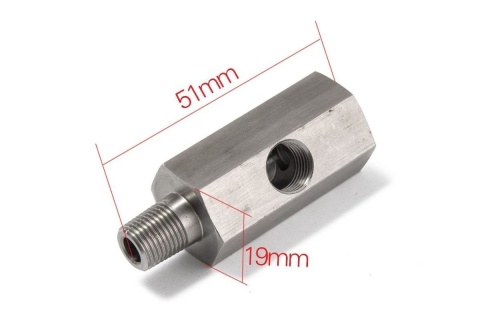 Adapter czujnika ciśnienia oleju M10x1 na 1/8" NPT EPMAN