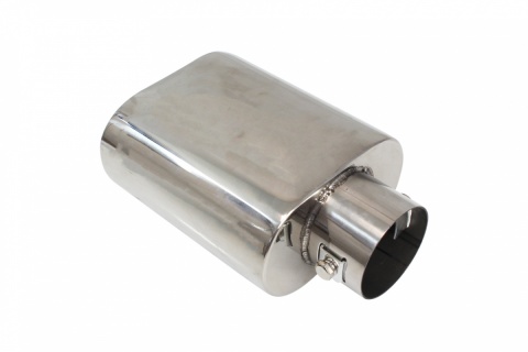 Końcówka wydechu tłumika TurboWorks 120x70mm montaż 57mm