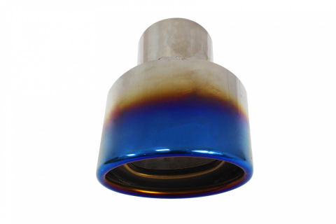 Końcówka wydechu tłumika TurboWorks 105x72mm montaż 63mm