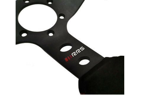 Kierownica zamszowa RRS RALLY+ 350mm offset 90mm